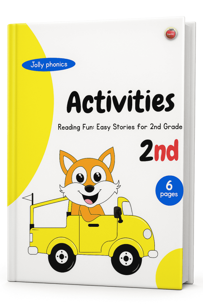 Activities book Easy Stories for 2nd Grade